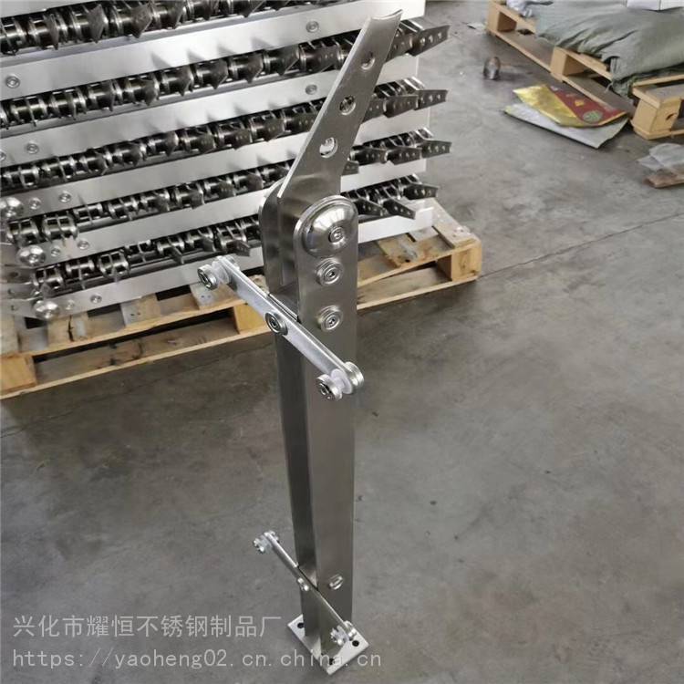人行道隔离栏杆 不锈钢桥护栏 不锈钢立柱玻璃栏板图集 非标定制