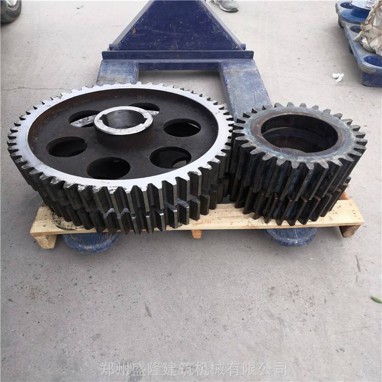 js750搅拌机齿轮模数:10模.js750搅拌机齿轮材质:铸钢.