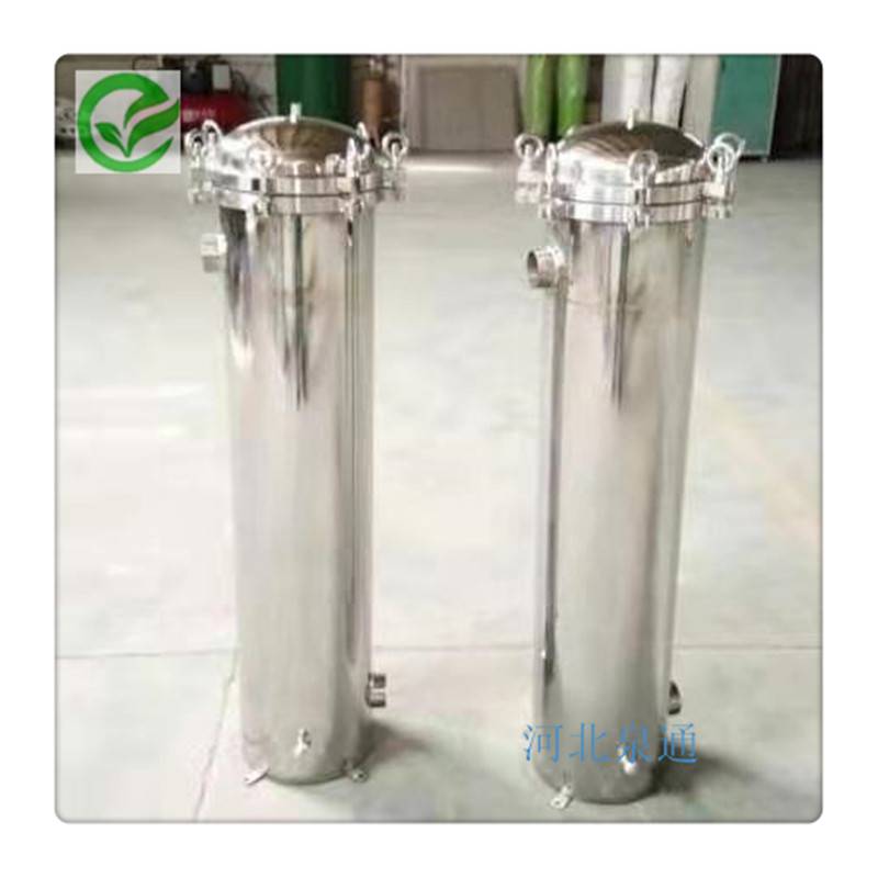 河北高邑两袋三袋过滤器双袋过滤器磁棒除铁过滤器