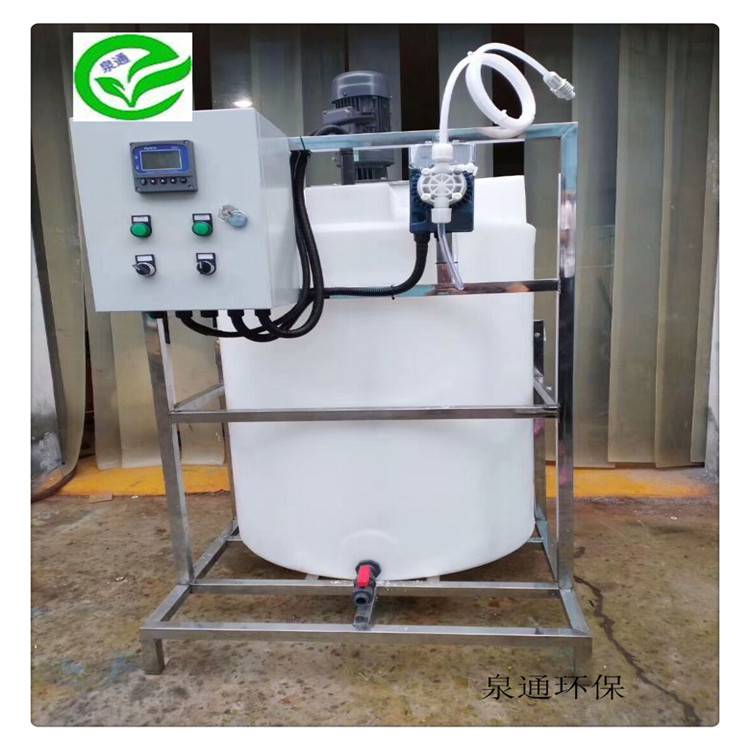 佳木斯1吨双层反应釜搅拌机0.37KW不锈钢搅拌装置