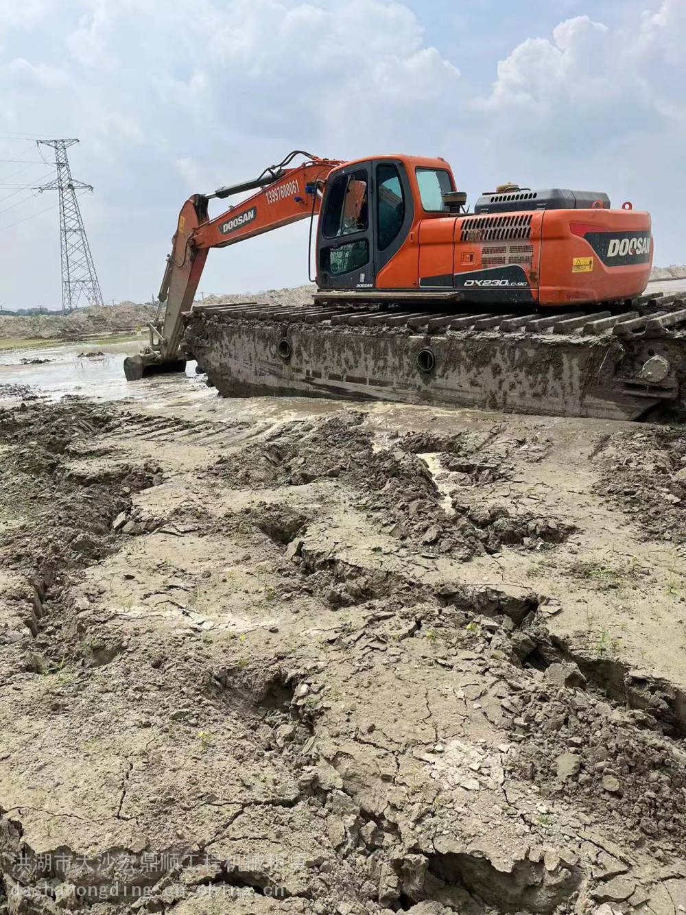 内江附近水陆挖掘机出租厂家推荐