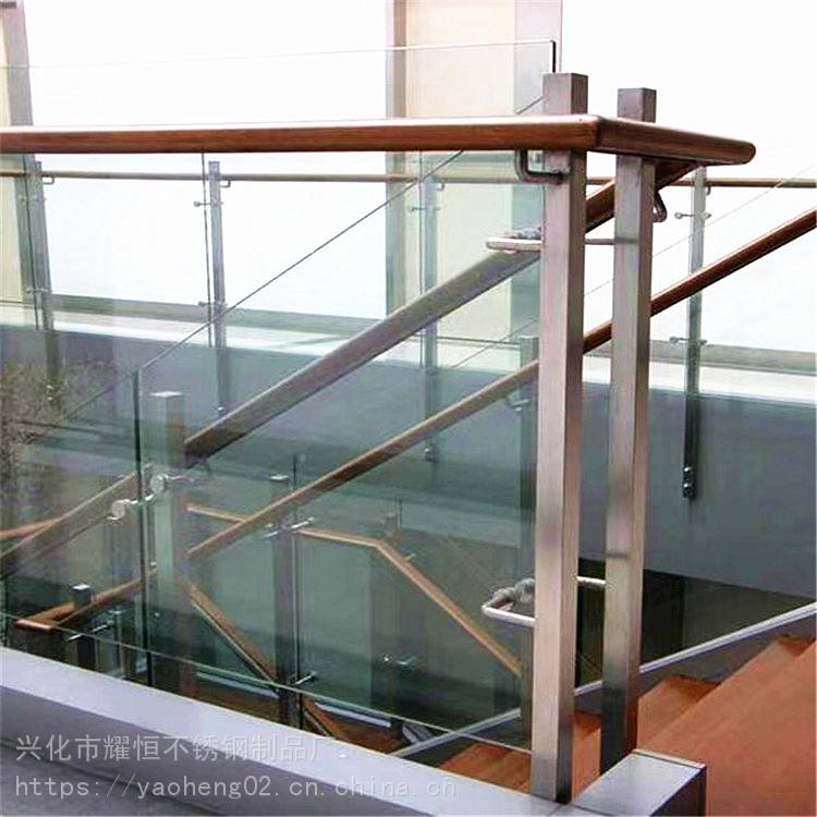 下沉广场 商场玻璃栏杆 泰州不锈钢立柱厂家 工厂激光加工