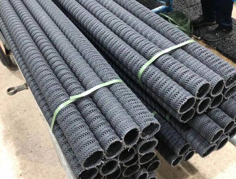 云南省楚雄州双柏县硬式透水管—曲纹网状透水管-塑料盲沟疏水管