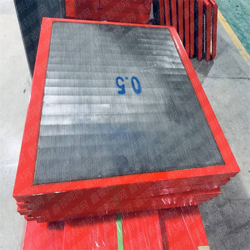 选煤白钢条缝筛板不锈钢包边条缝筛板优格玛条缝筛板潞安集团