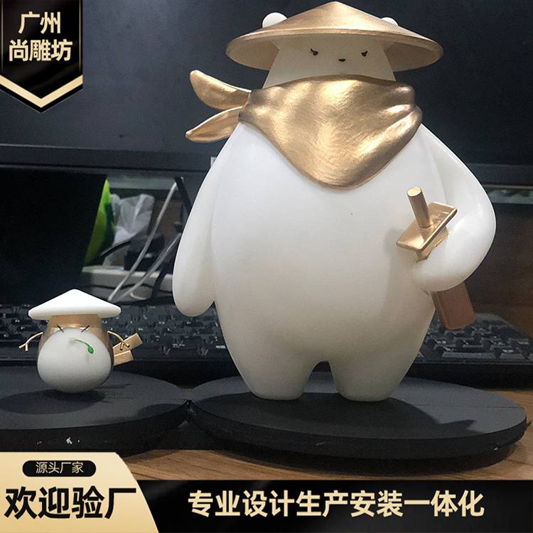 玻璃钢雕塑大型卡通蛋壳侠摆件商场美陈户外广场景观人物装饰定制