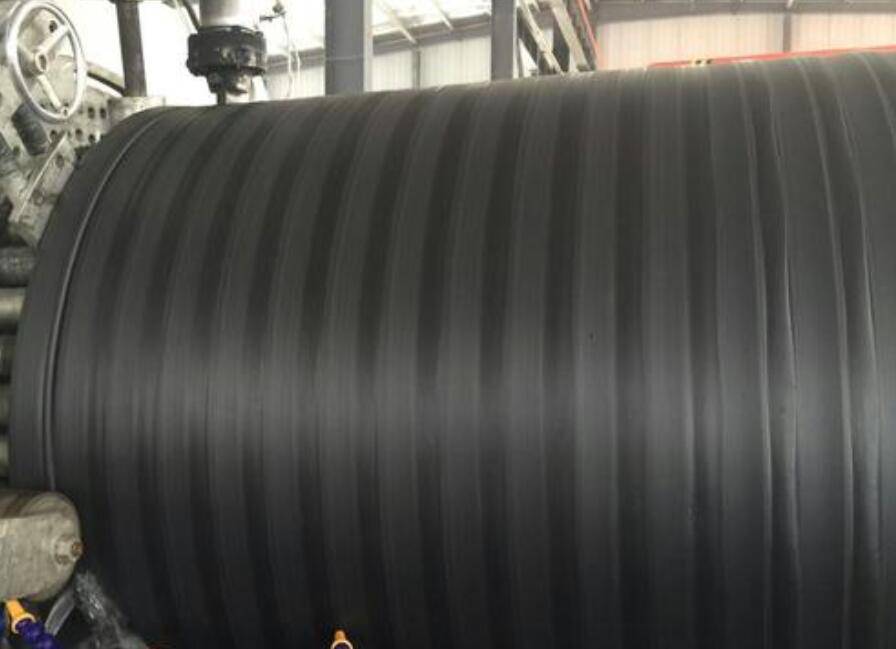 文山州广南县HDPE钢带增强波纹管-HDPE缠绕波纹管-钢带缠绕管
