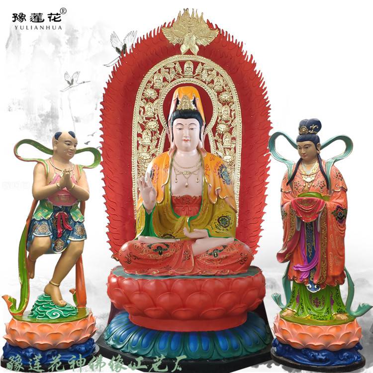大型佛像厂家 观音菩萨佛像 滴水观音塑像 千手观音菩萨佛像