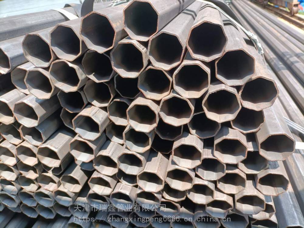 瑞鑫91*91镀锌八角管小口径八角管天津八角管生产厂家