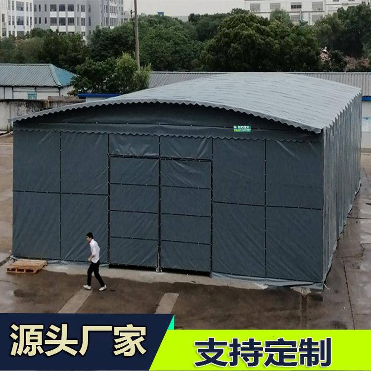 楼顶电动雨棚 推拉伸缩棚 不招雷电 管城区