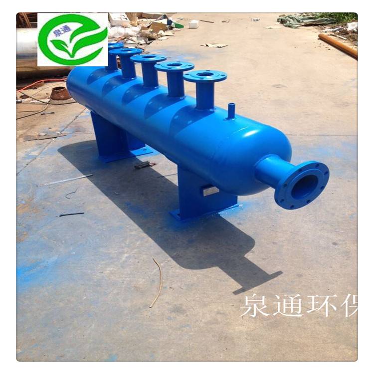 保定蠡县大流量分集水器采暖分集水器QTJF-500集水器厂家