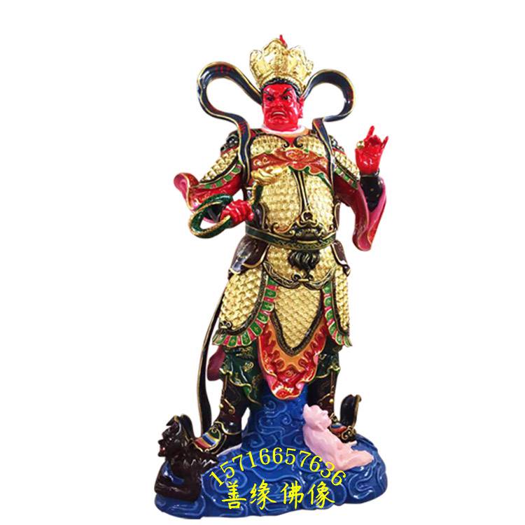 定做塑钢广目神像魔礼青魔礼寿魔家四将神像厂家