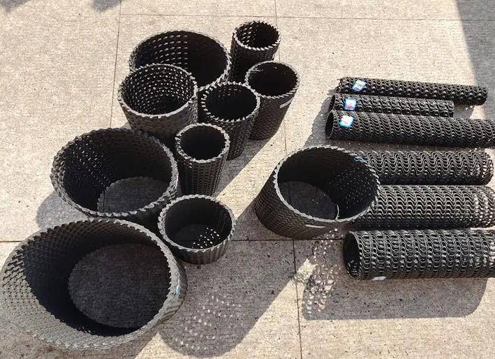 临沧市沧源县硬式透水管—曲纹网状透水管-塑料盲沟疏水管