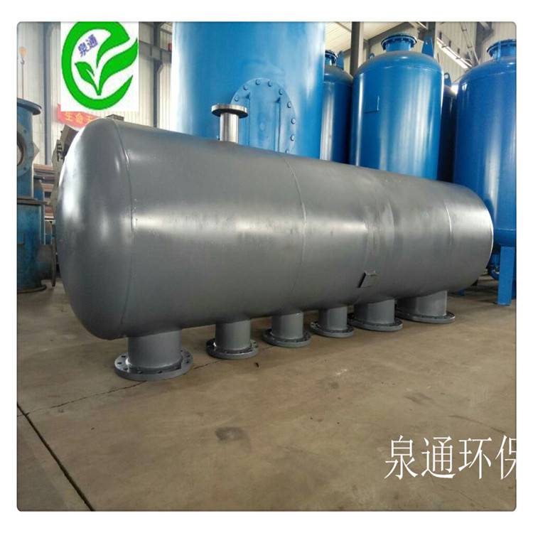 晋中平遥碳钢分集水器定制多路碳钢集水器不锈钢分集水器
