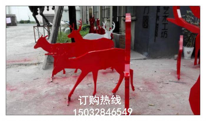 奶牛雕塑厂家生产商  街景小品 中式奶牛雕塑批发价  
