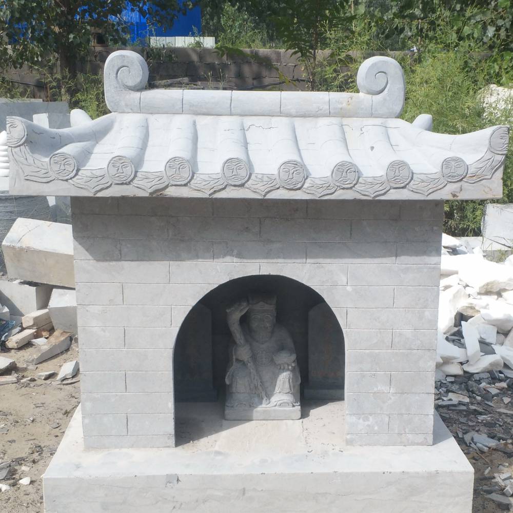 土地公雕像土地公土地婆神像户外家用神仙小庙