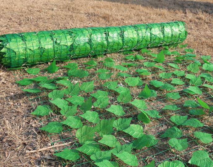 云南省昆明市嵩明县树叶网绿叶网-山坡防滑坡树叶网