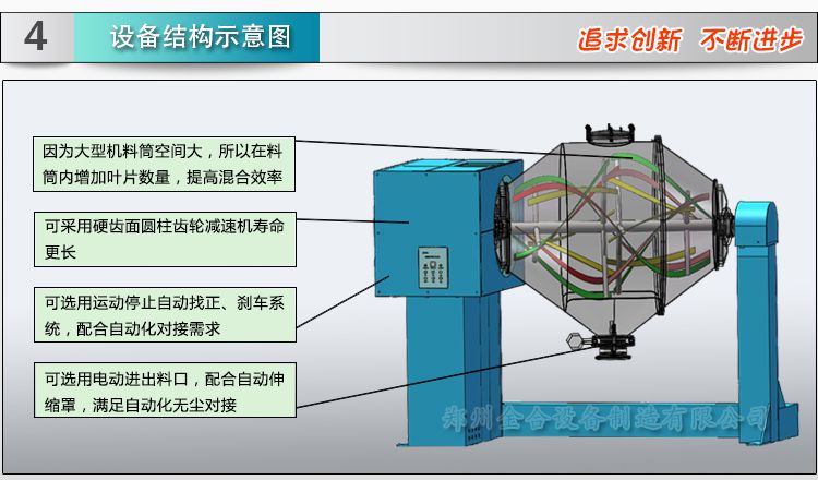 金合牌实验室卧式混合机jhx100l金刚石粉末混料机粉末冶金三维混合机