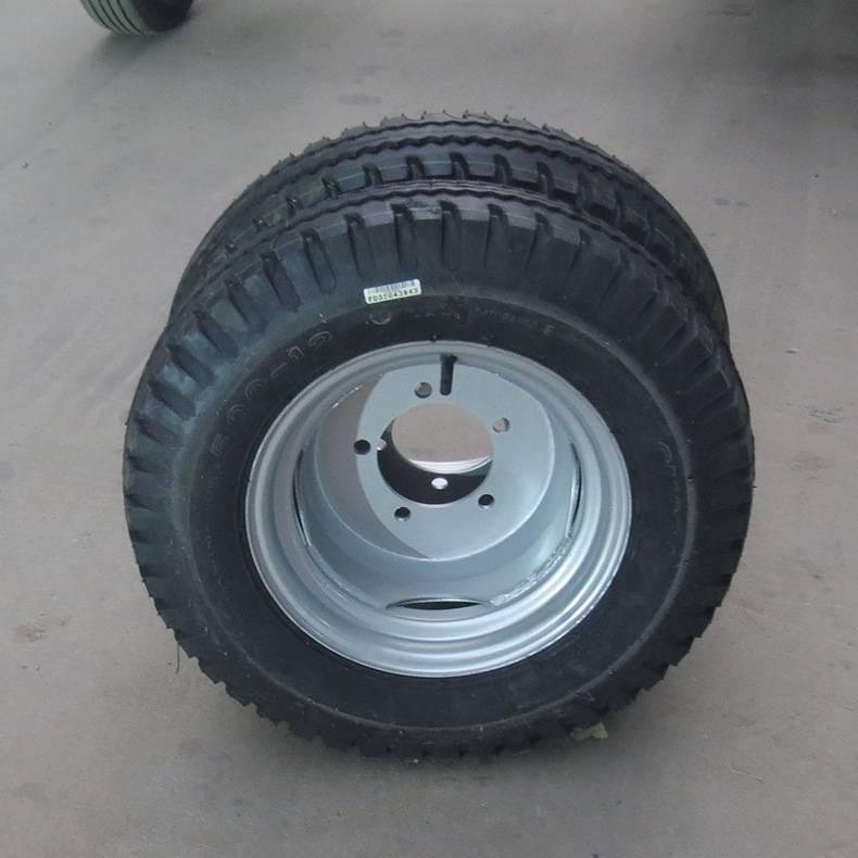 供应五孔充气轮胎双轮胎手推车胎橡胶充气轮胎电动车轮胎