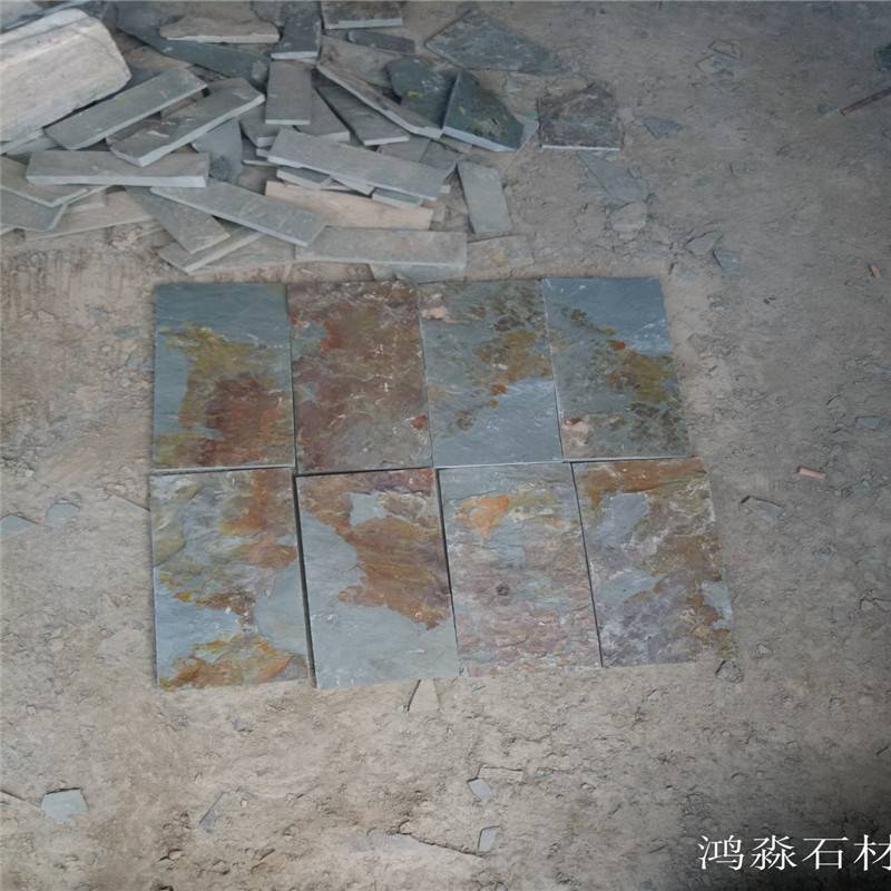 赞皇 虎皮青石碎拼加工定制 吉隆虎皮黄乱型石