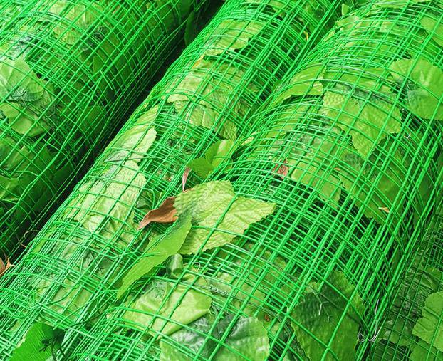 普洱市江城哈尼族彝族自治县仿真树叶网-植物攀爬树叶网