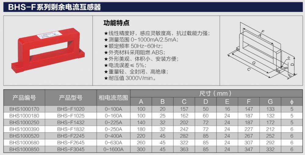 TE3300/630F电气火灾探测器