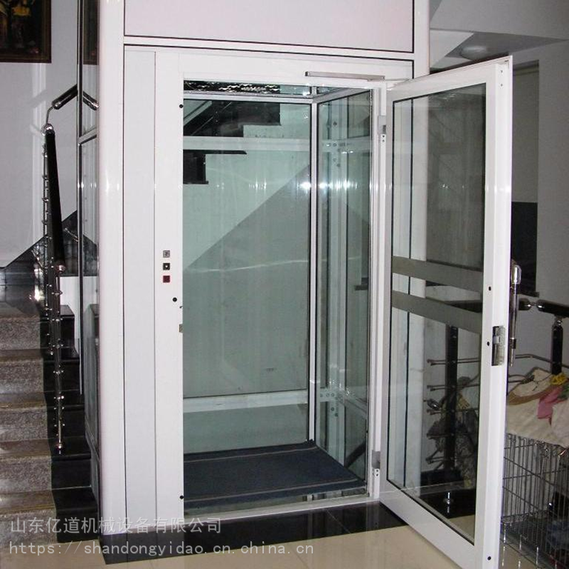 家用电梯别墅小型二层复式电梯私人室内外别墅家庭小型升降台