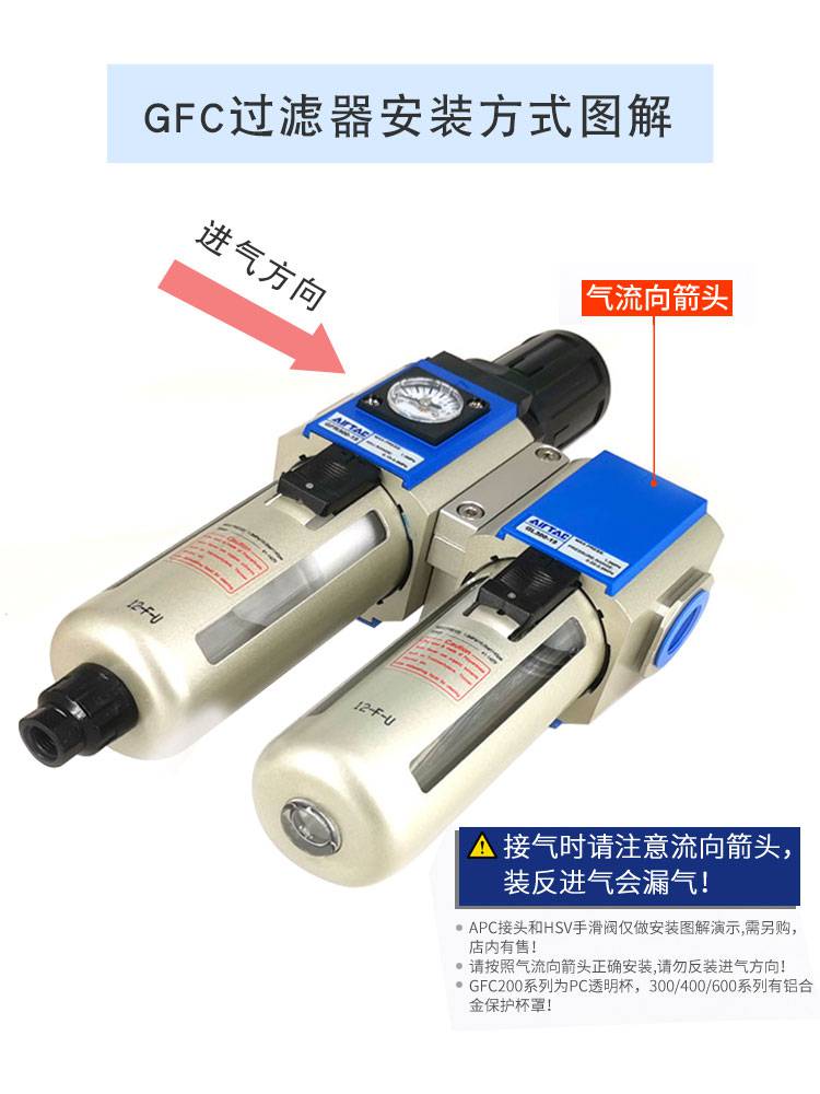 GAC500-20亚德客气动气源处理器价格全/境派送直达2022已更新