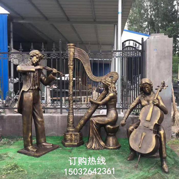 大提琴雕塑 喷泉雕塑 抽象大提琴雕塑厂家