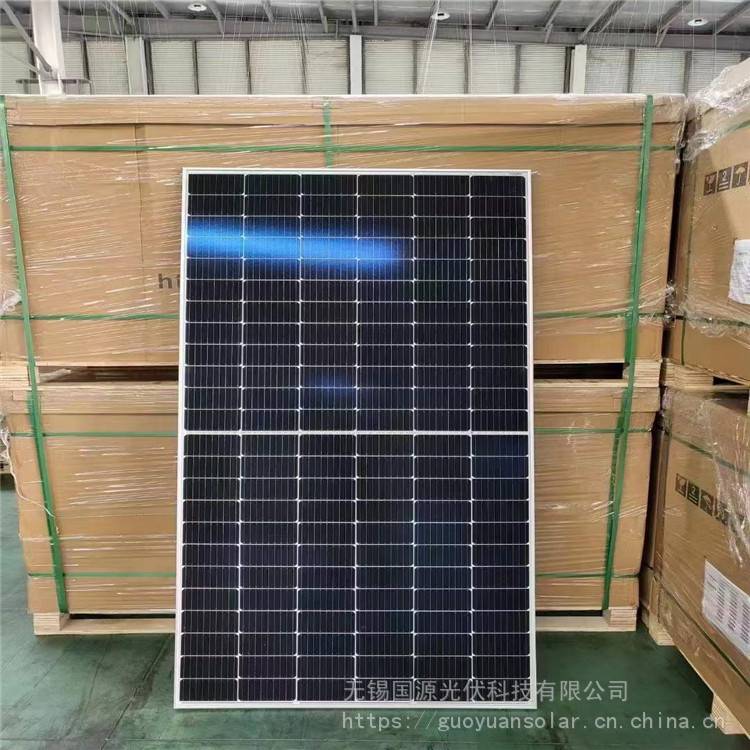 阿特斯通威叠瓦组件单晶单面500w535w540w545w144166单玻单面半片组件