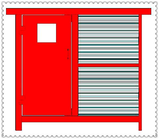 隆阳矿用全自动无压风门厂家量身定制