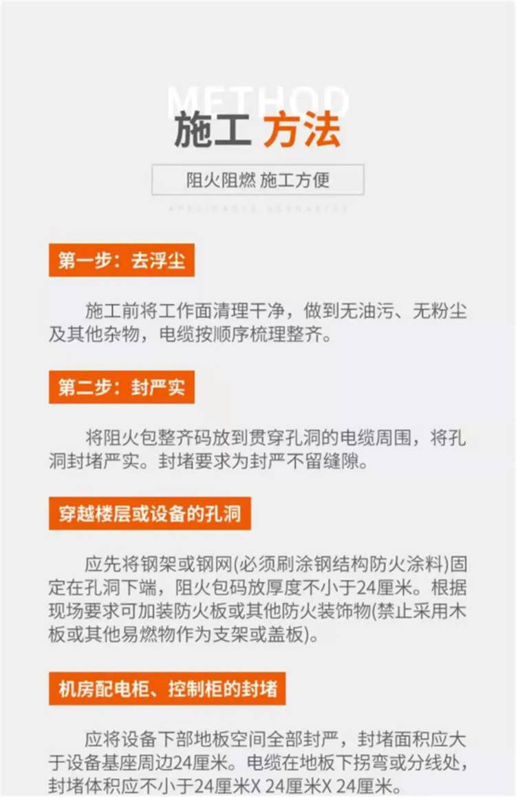 碩雪 電纜豎井封堵防火包DB-A1-FRB 防火枕電纜封堵用 規格尺寸