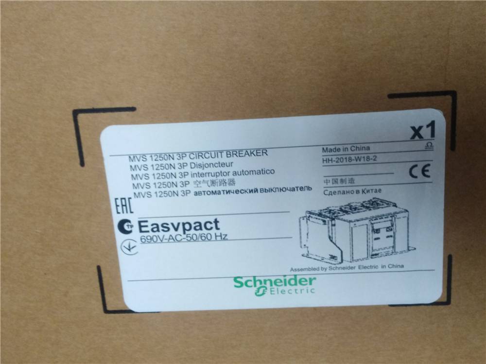 施 耐 德框架断路器MVS16N 3F6A6全/境派送直达2022已更新