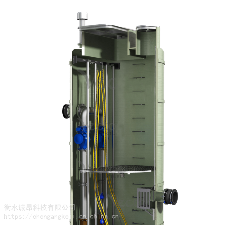 带粉碎性格栅威乐水泵预制泵站