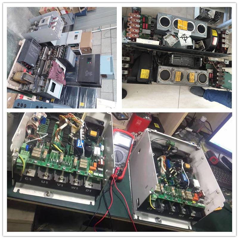 三菱电梯东芝变频器通电不显示维修