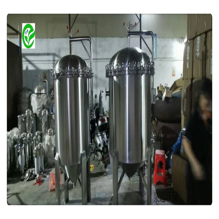 河北鸡泽304不锈钢过滤器滤袋过滤器大流量多袋过滤器