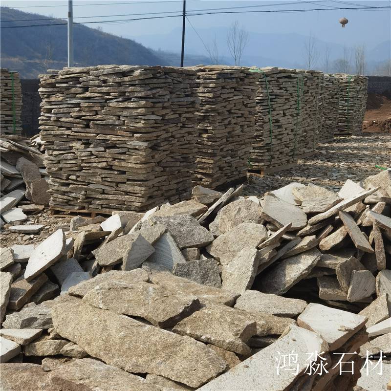 赞皇 板岩碎拼生产厂家 湖北来凤园林碎石铺地