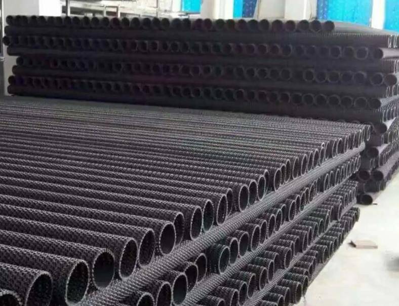 云南省昭通市永善县硬式透水管—曲纹网状透水管-塑料盲沟疏水管