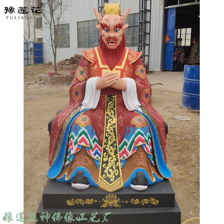 雷神电母风神雨神 四海龙王神像厂家 白龙爷神像 风婆雨师塑像