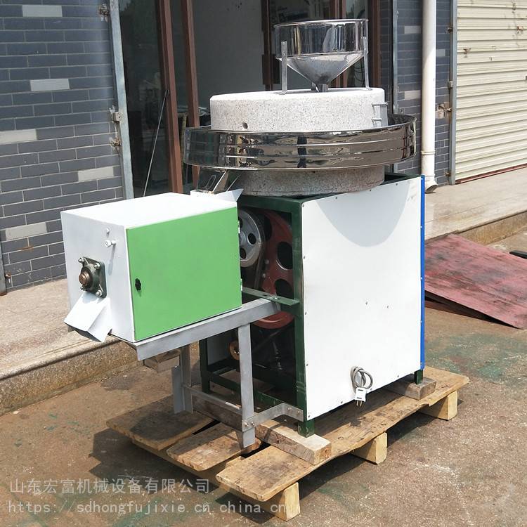 电动石磨磨面机订做 小型磨面机石磨面粉机 磨面机设备电动石磨 ***