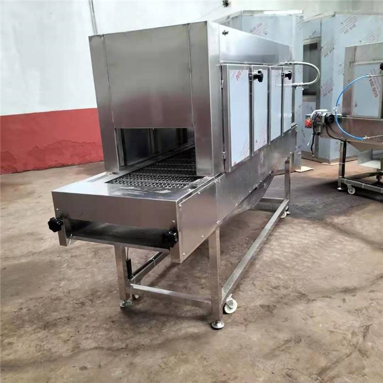 景翔牌家禽肉制品烧毛撩毛机 禽类脱毛机 全自动燎毛机生产厂家