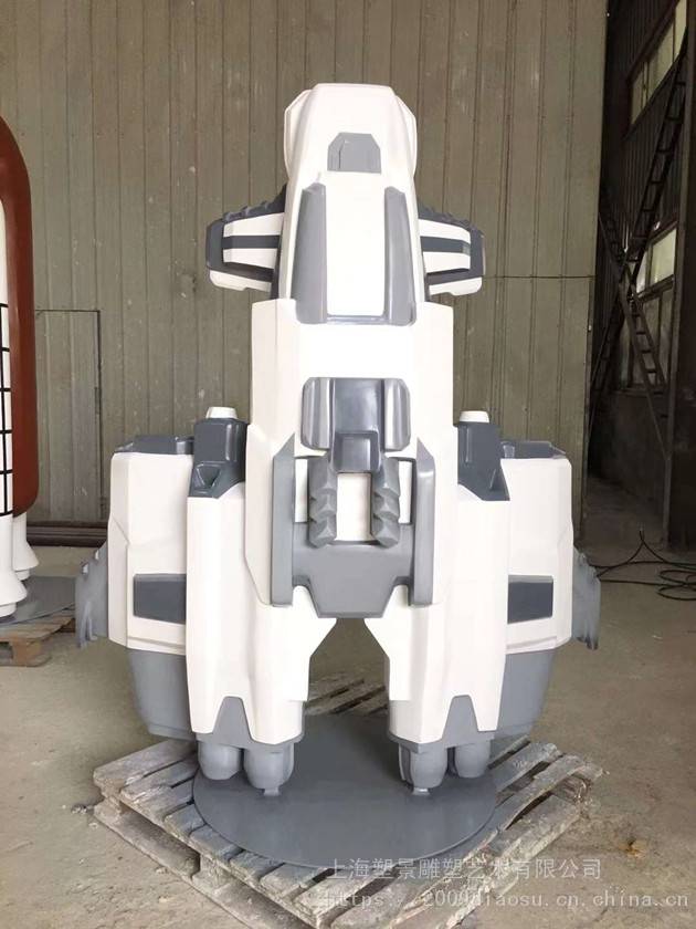洛阳工厂定制火箭雕塑彩绘模型雕塑科技展览道具制作