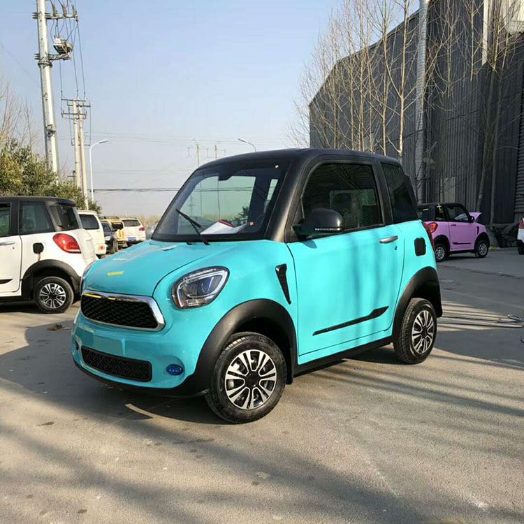 微型全封闭式可加装空调的四轮车两门四座迷你阳光轿车