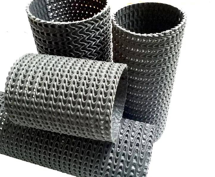 云南省楚雄州双柏县硬式透水管—曲纹网状透水管-塑料盲沟疏水管
