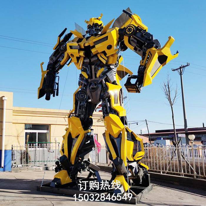 玻璃钢机器人雕塑厂家 校园雕塑 壁挂机器人雕塑厂家 