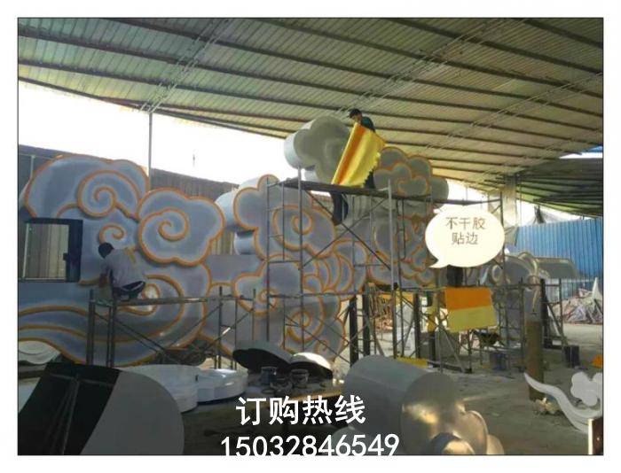 铁艺云梯雕塑 标识雕塑 仿真云梯雕塑厂家