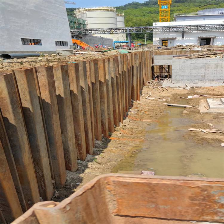 芜湖租钢板桩 拉森钢板桩打桩施工报价