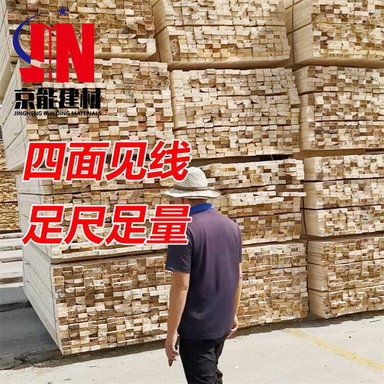 天津武清规格齐全定制木方价格落叶松京能建材