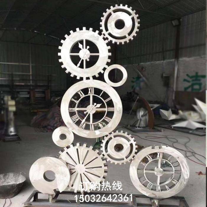 齿轮雕塑厂家生产商  不锈钢景观雕塑 景观齿轮雕塑厂家  喷泉雕塑