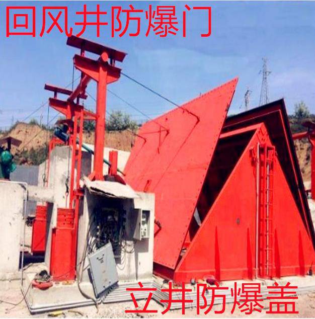 回风井防爆门MFBL-7.0/350济宁和利隆厂家-井研县