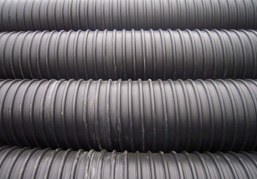 华宁县HDPE钢带增强波纹管-HDPE缠绕波纹管-钢带缠绕管